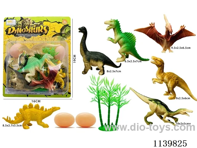 6 Dinosaurs (9PCS)