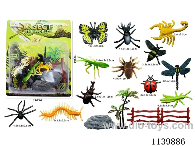 Insects 12 models (16PCS)