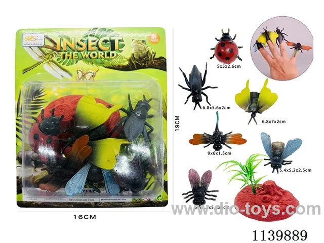Finger Insect Scene (8PCS)