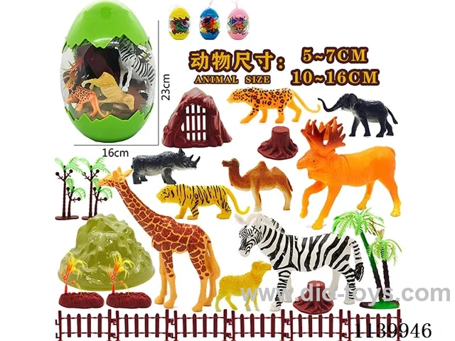 Handheld Eggs with Animal Scenes(27PCS)