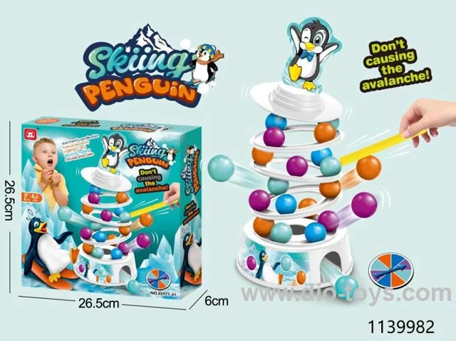 Penguin Ski Ball Game