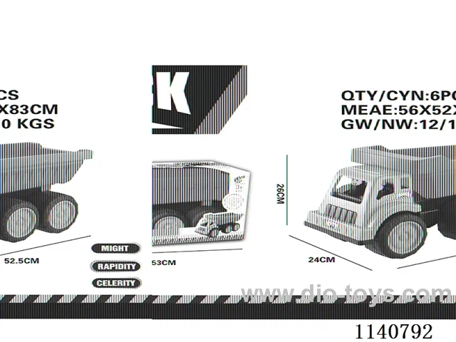 Large 6-wheel Bucket Truck