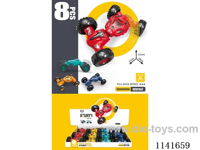 pull back Twist Car 8pcs