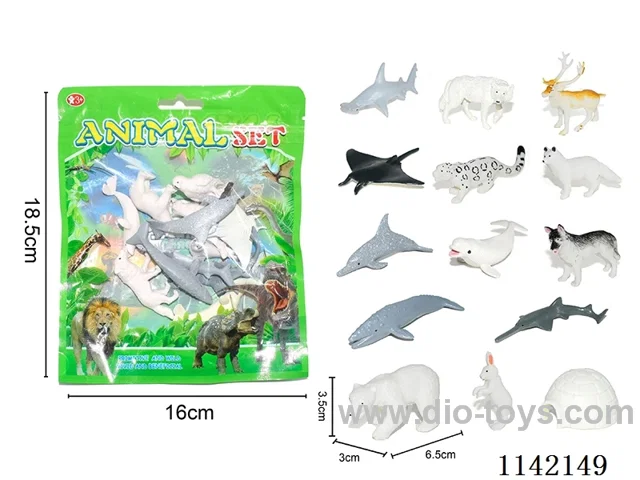 Polar Sea Animals 14 Assortment
