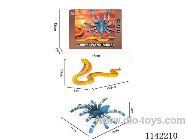 Blue Spider + Gold Cobra