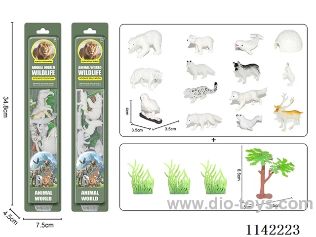 2 Arctic animals in a set of 7