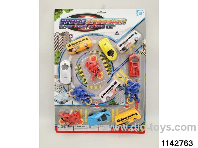 12pcs Bus Motorbike