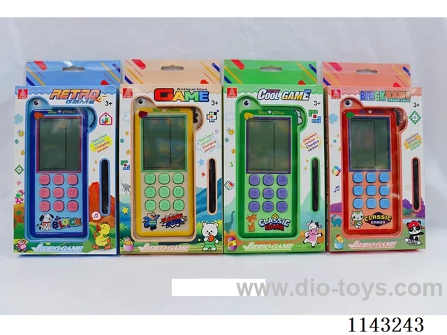 Tetris game machine with USB charging cable