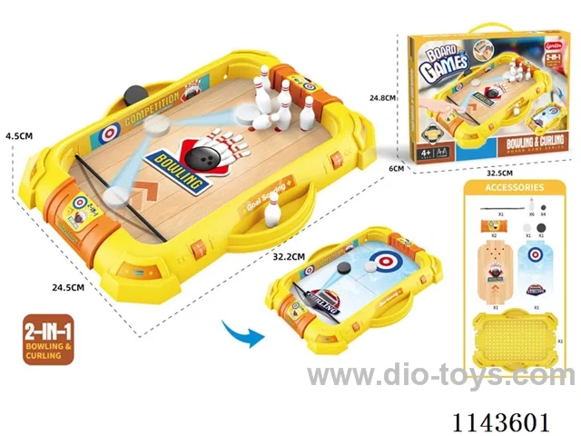 Bowling/Curling Table Game (2 in 1)