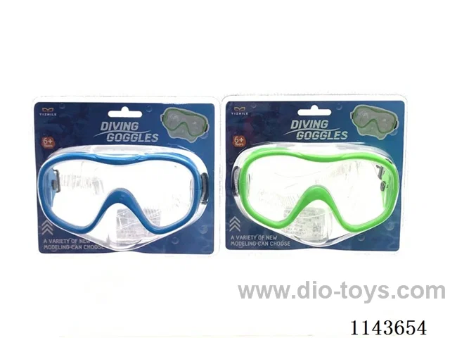 Professional diving goggles, waterproof (double blister)
