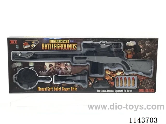 Soft bullet gun