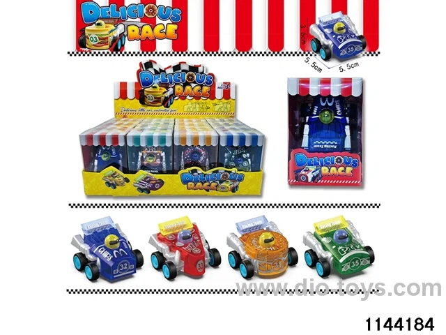 foodstuffs pull back car