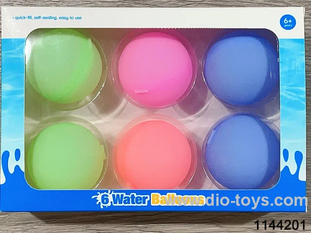 summer water ball in window box