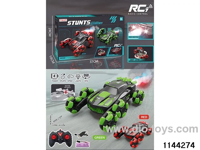 6-wheeled stunt car