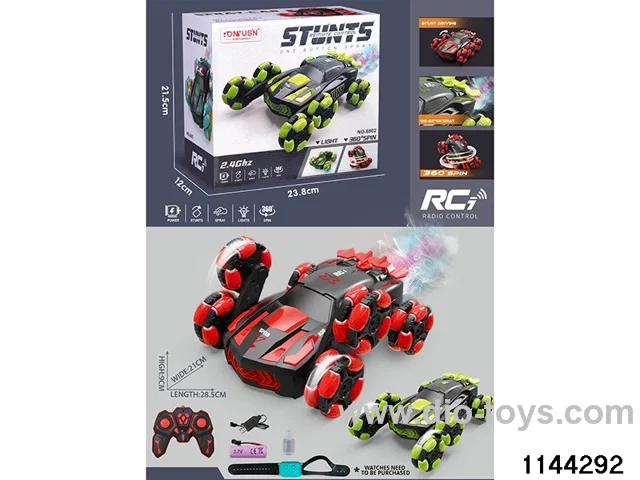 6-wheeled stunt car