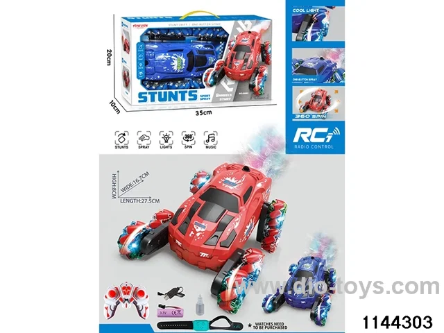 Small 8-wheeled drift stunt car