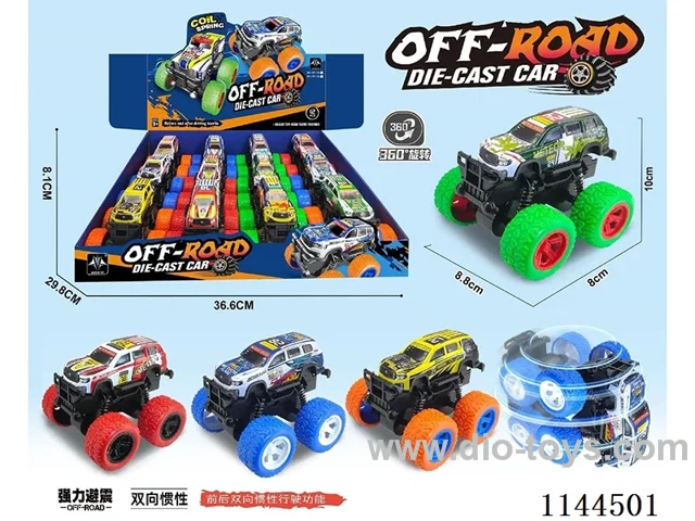 inertia alloy car 12 PCS（9cm）