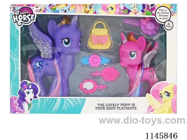 Pony Paulie+Bag+Hat+Mirror+Comb+Hair+Accessories