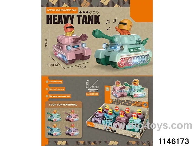 acousto-optic inertial tank