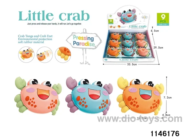 Pressing small crabs