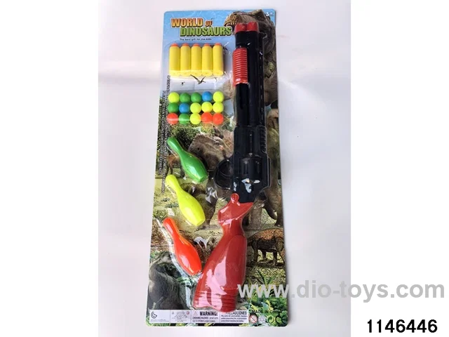 Softball table tennis gun