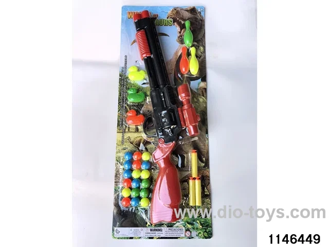 Softball table tennis gun