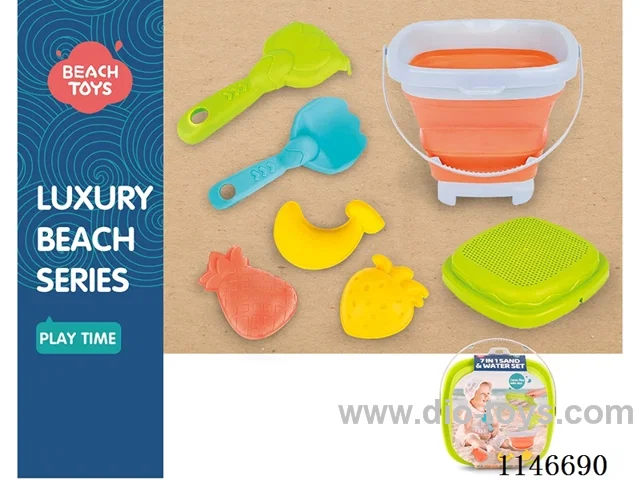 Square Folding Bucket (7 pcs)