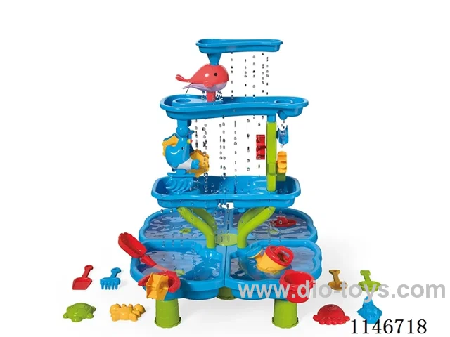 Beach toy table