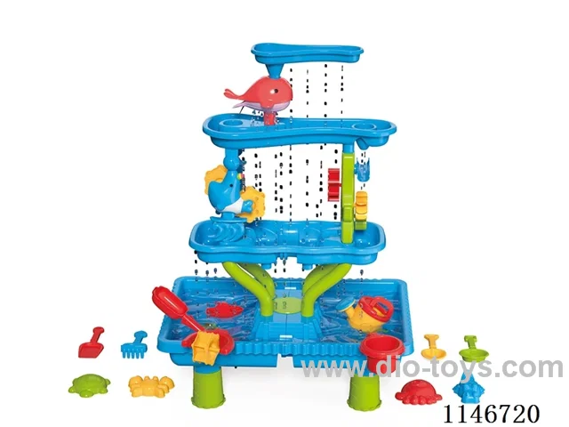 Beach toy table
