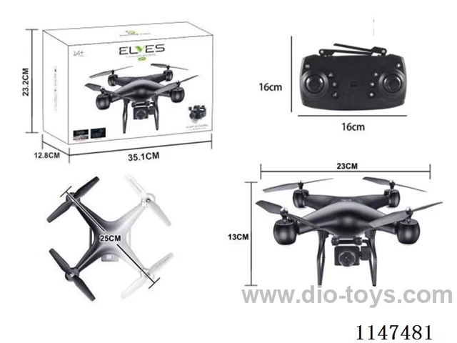 2.4G quadcopter fixed height version (included battery)