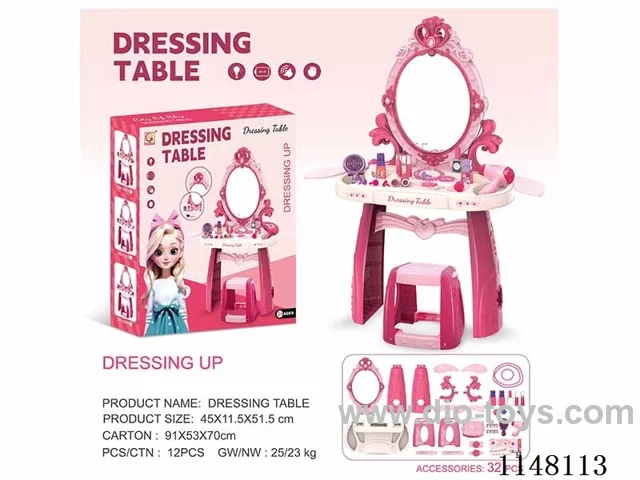 Dressing Table with Lights & Music/3*AA not included