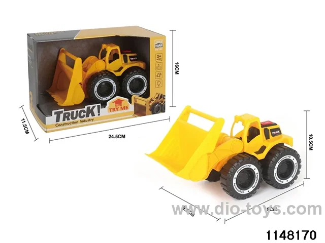 Inertia bulldozer with sound lights