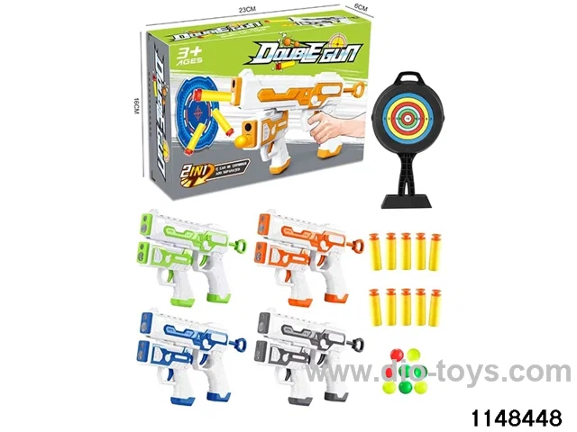 Softball gun + target
