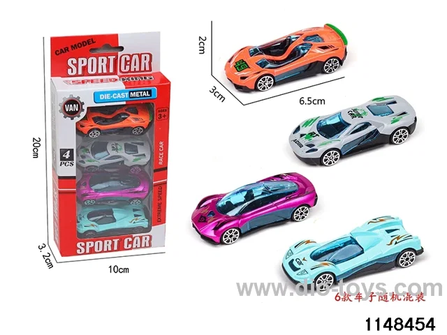 Sliding Alloy Car
