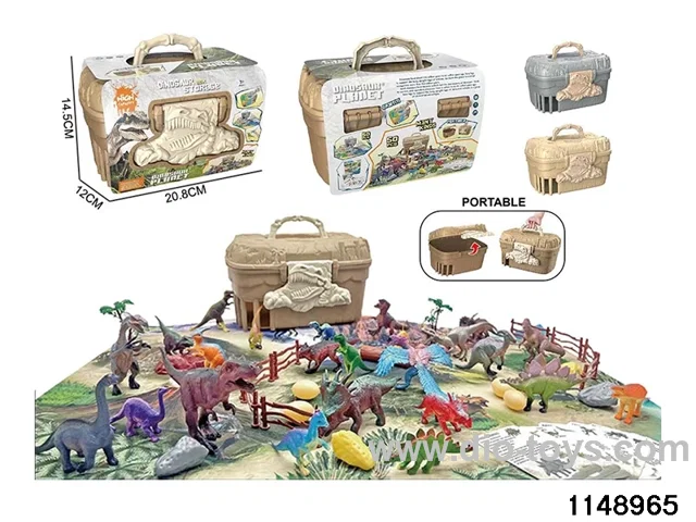 50pcs Dinosaur Scene Set