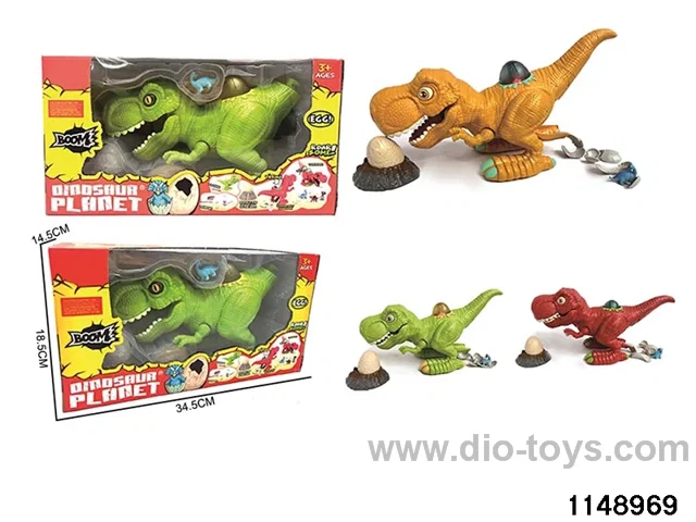 sliding dinosaur with sound & Lights