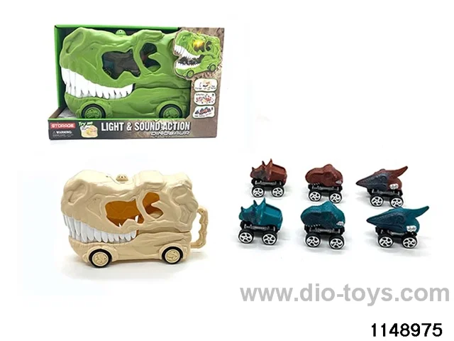 sliding dinosaur with sound & Lights