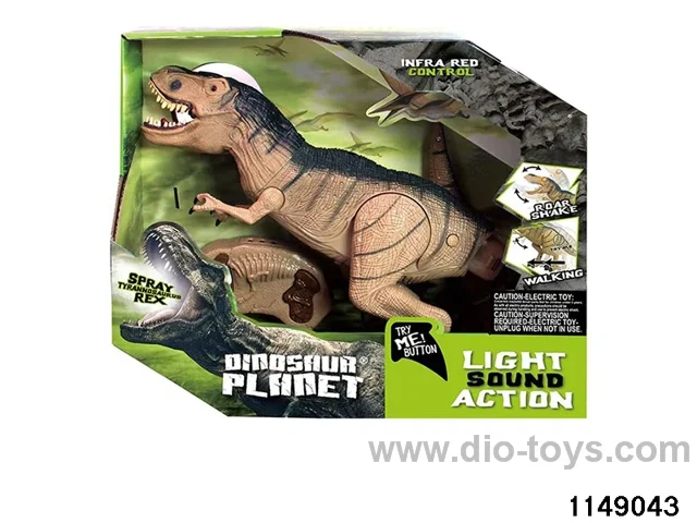 RC Electric Dinosaur with Sound Lights