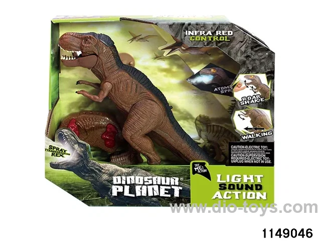 RC Electric Dinosaur with Sound Lights