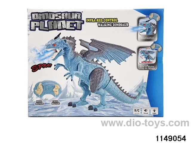 RC Electric Dinosaur with Sound Lights