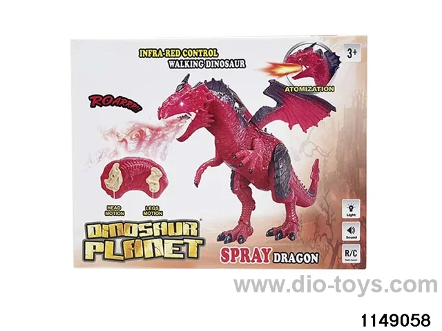 RC Electric Dinosaur with Sound Lights