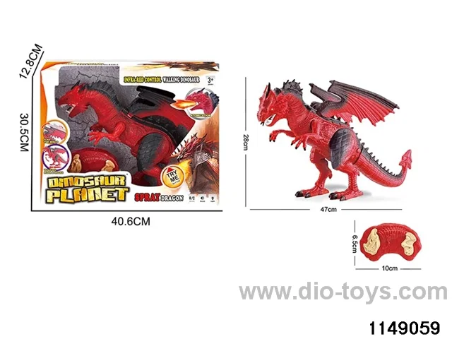RC Electric Dinosaur with Sound Lights