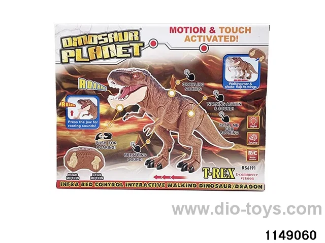 RC Electric Dinosaur with Sound Lights