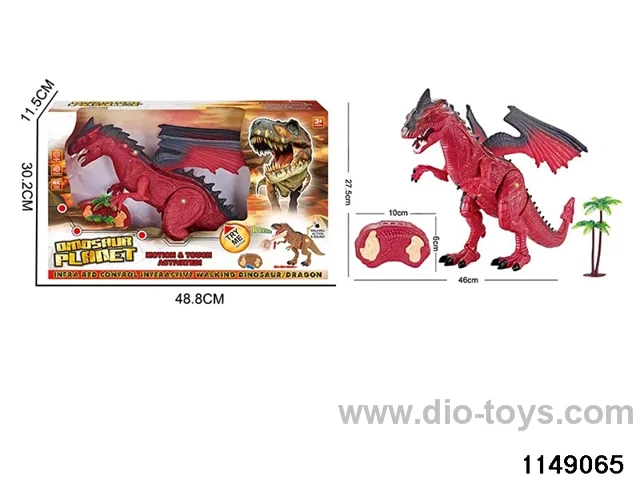 RC Electric Dinosaur with Sound Lights