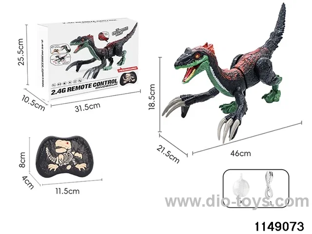 2.4G RC Dinosaur with Sound Lights