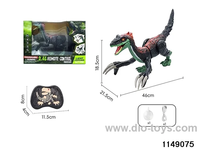 2.4G RC Dinosaur with Sound Lights