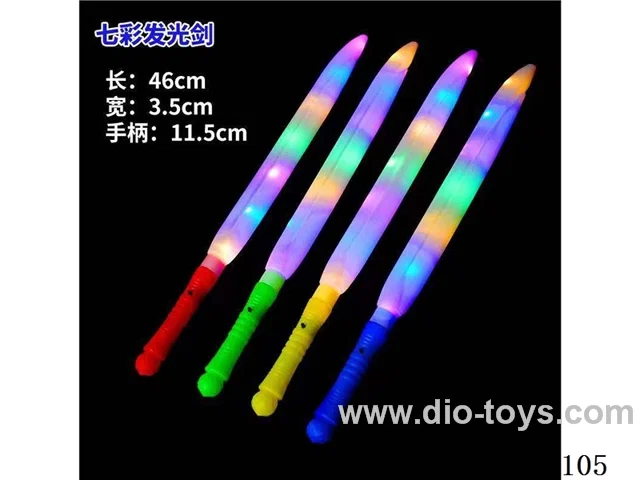 Colourful Glowing Sword