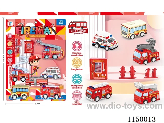 pull back car set