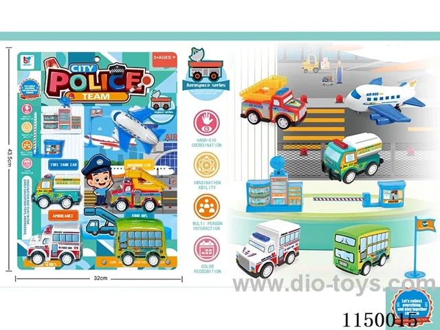 pull back car set