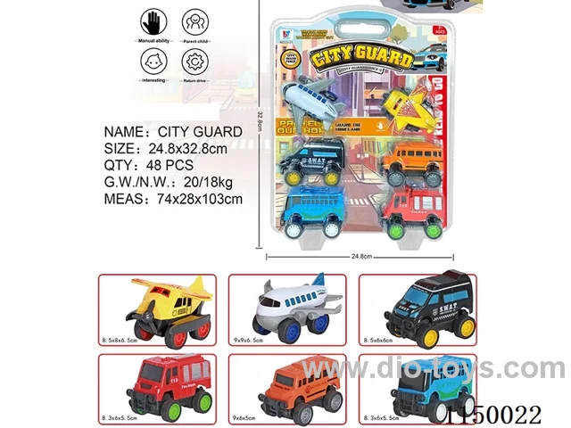 pull back car set